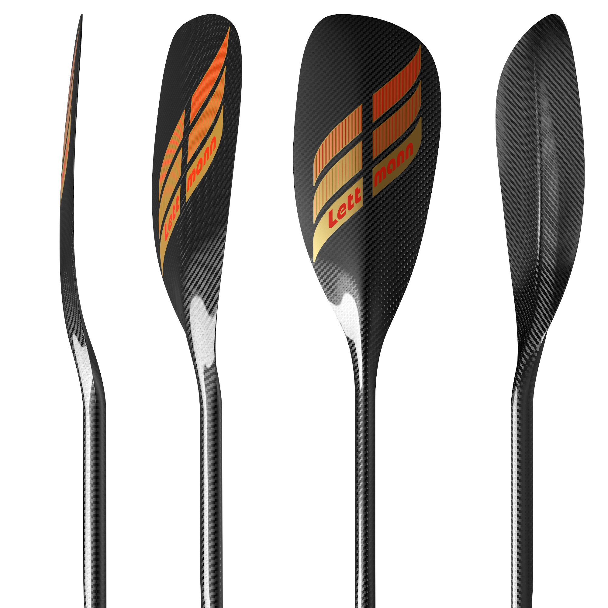 Lettmann Nitro Wildwasserpaddel all angles