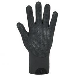 Palm Grab gloves JetGrey back