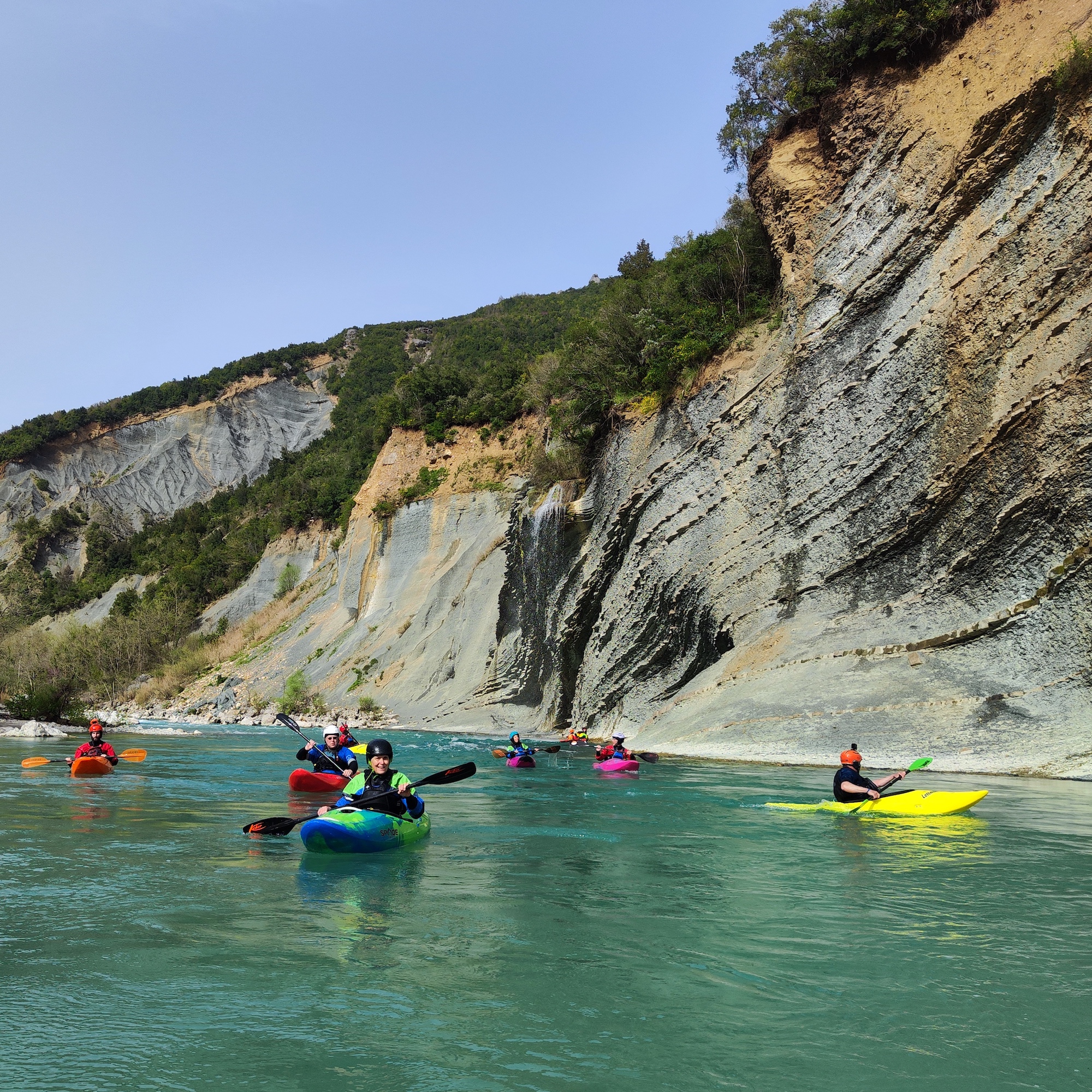 2000_arachthos_skoupa_waterfall Ruhepause in der Skoupa Section des Arachthos. | Foto: Christoph Scheuermann