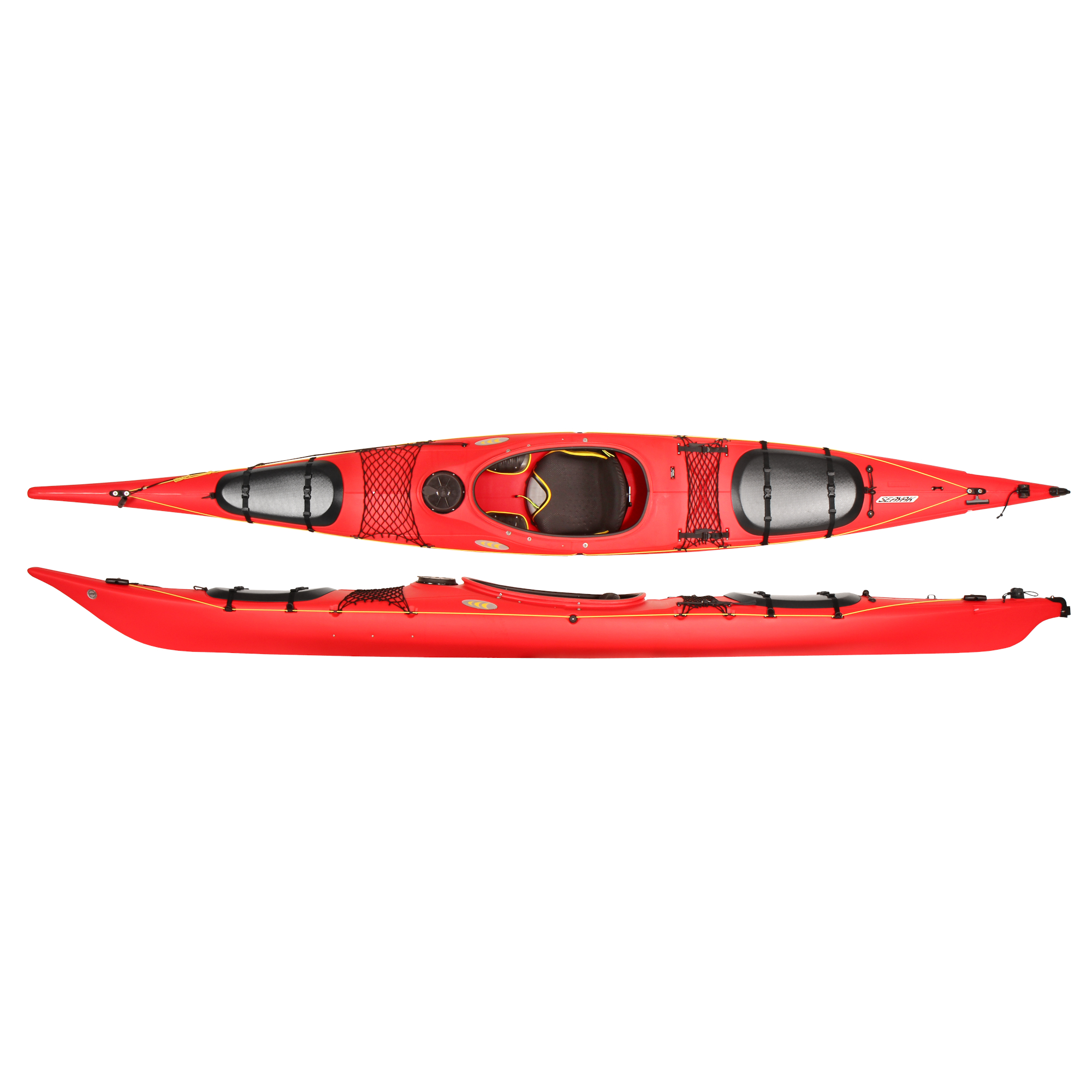 Prijon Seayak Classic Rot Top Side Prijon Seayak Classic Rot Top Side