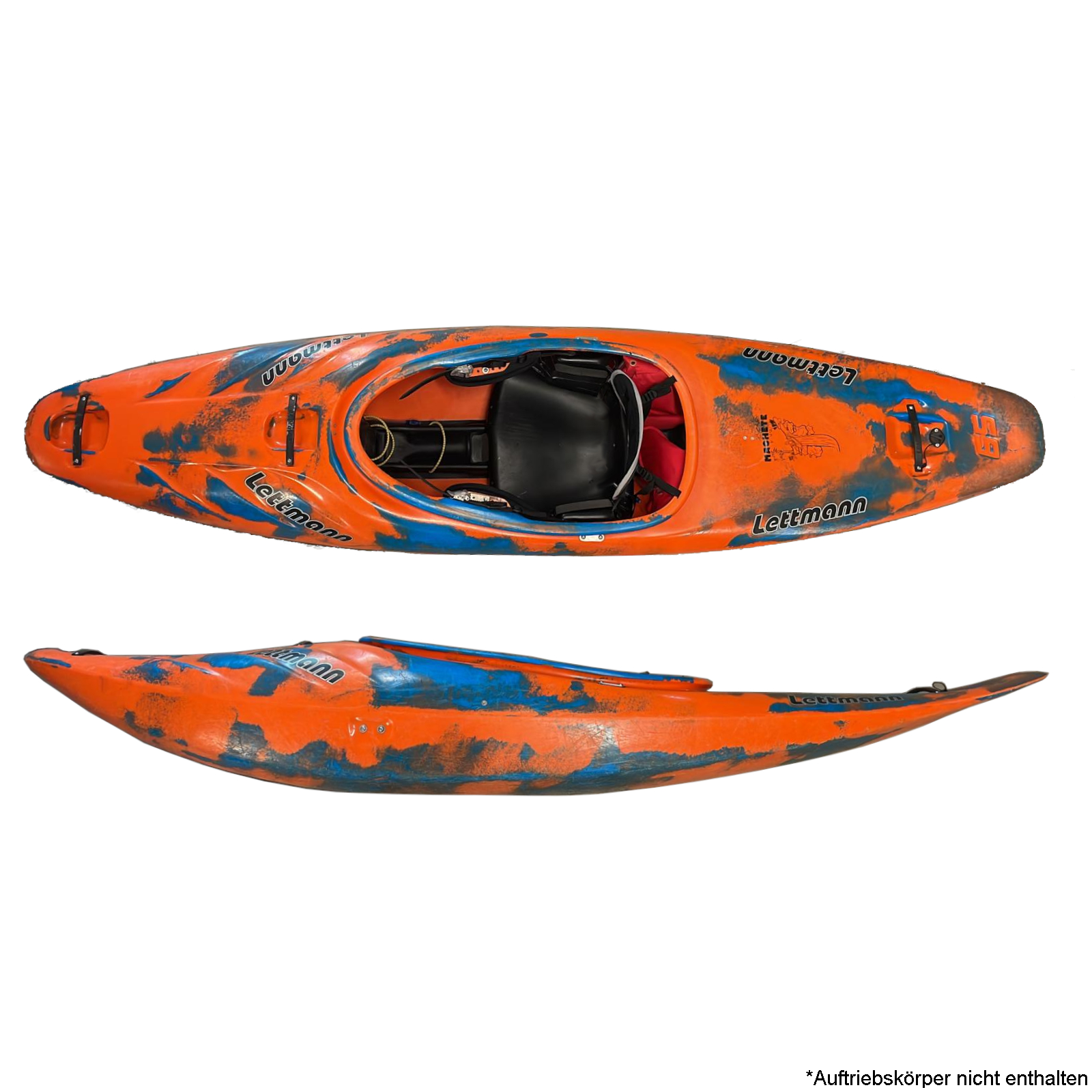 Lettmann Machete Top Side Orange-Sky