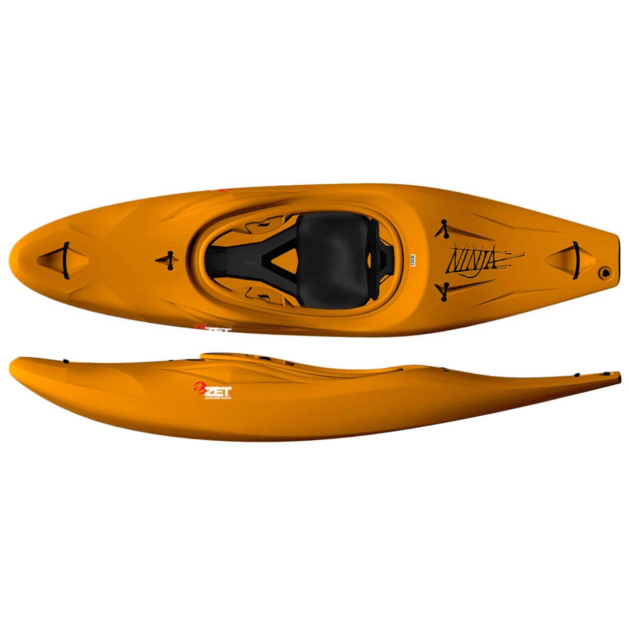 ZET Kayaks Ninja Top Side Orange ZET Kayaks Ninja Top Side Orange