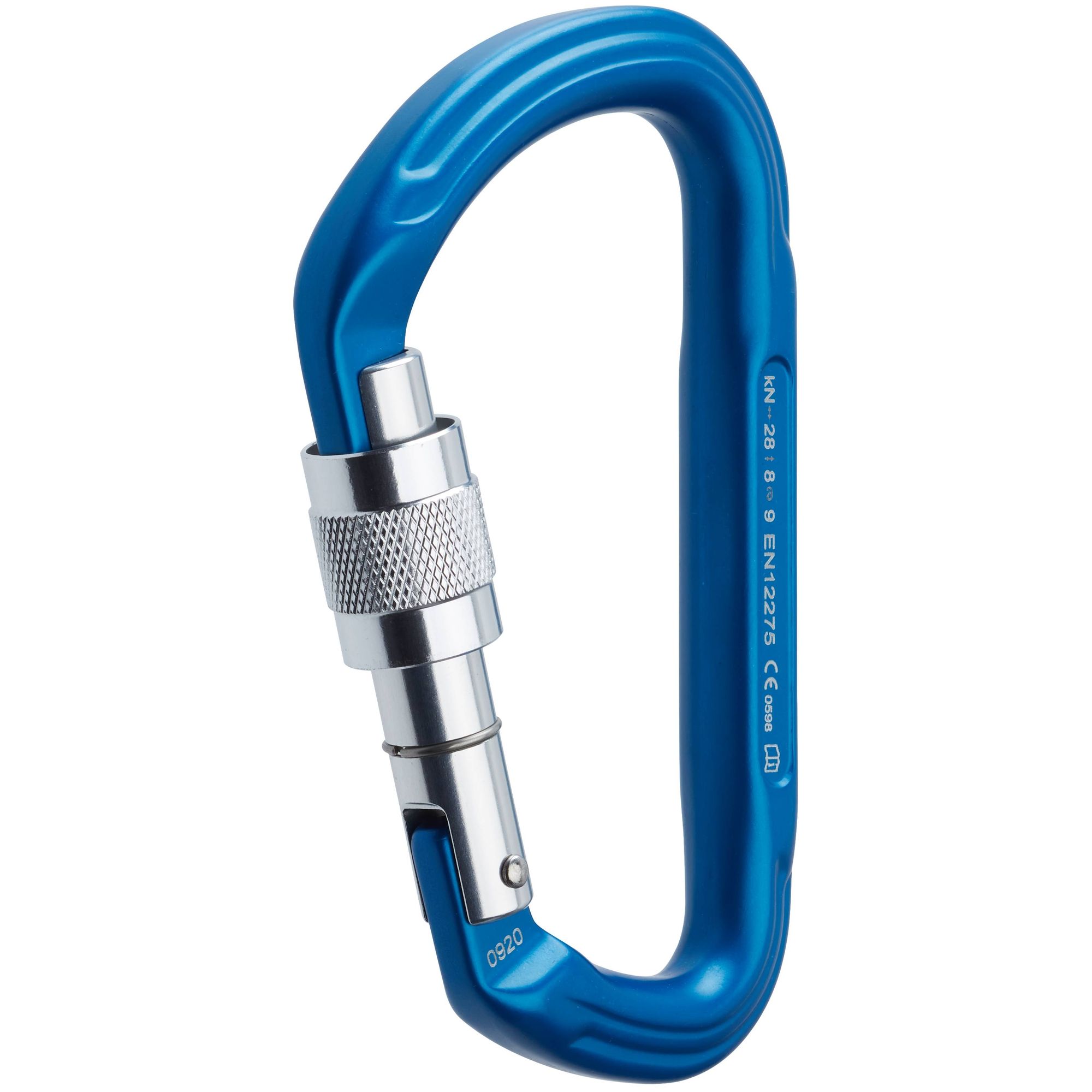 NRS Nuq Screw Lock Blue Left Angled