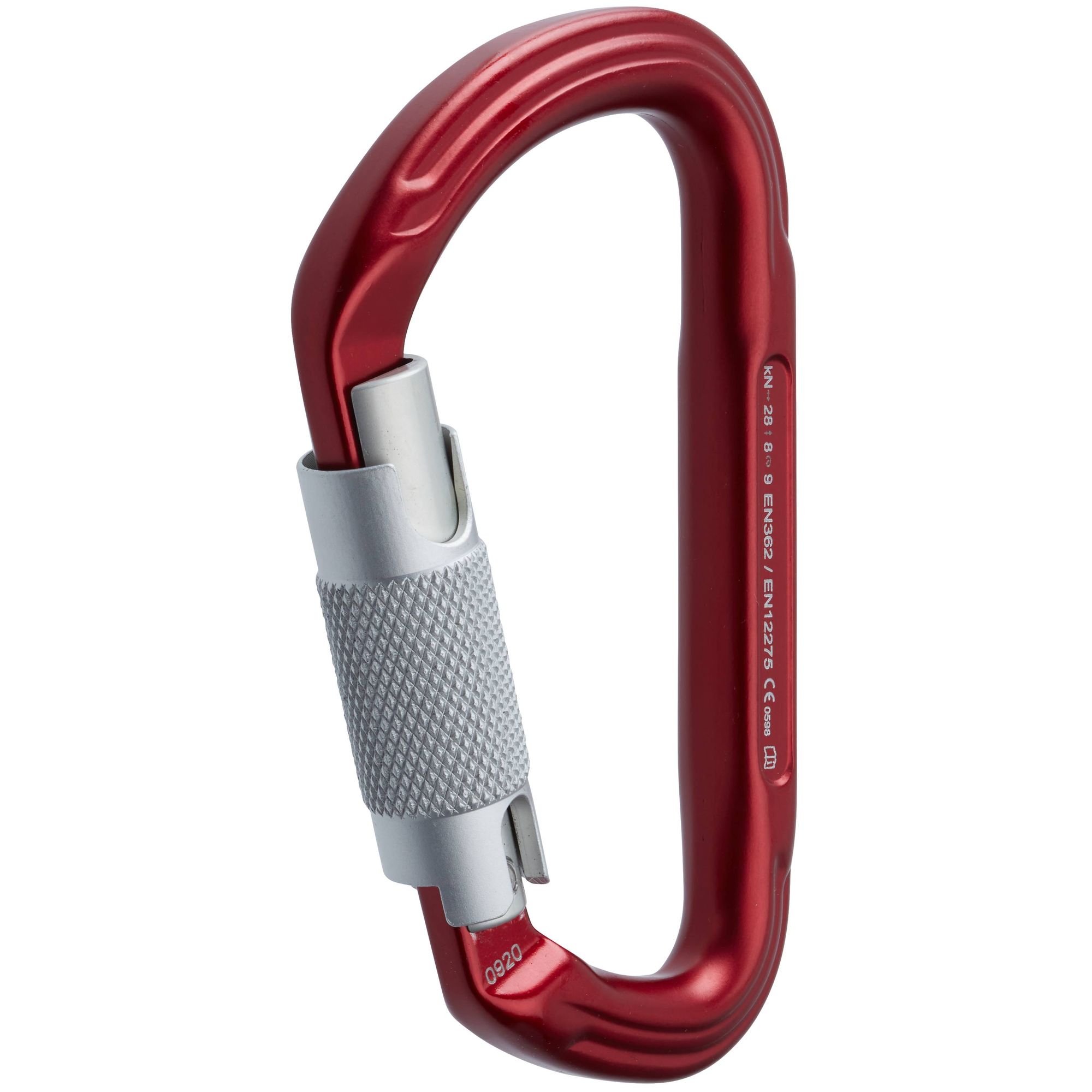 NRS Nuq Twist Lock Red Left Angled