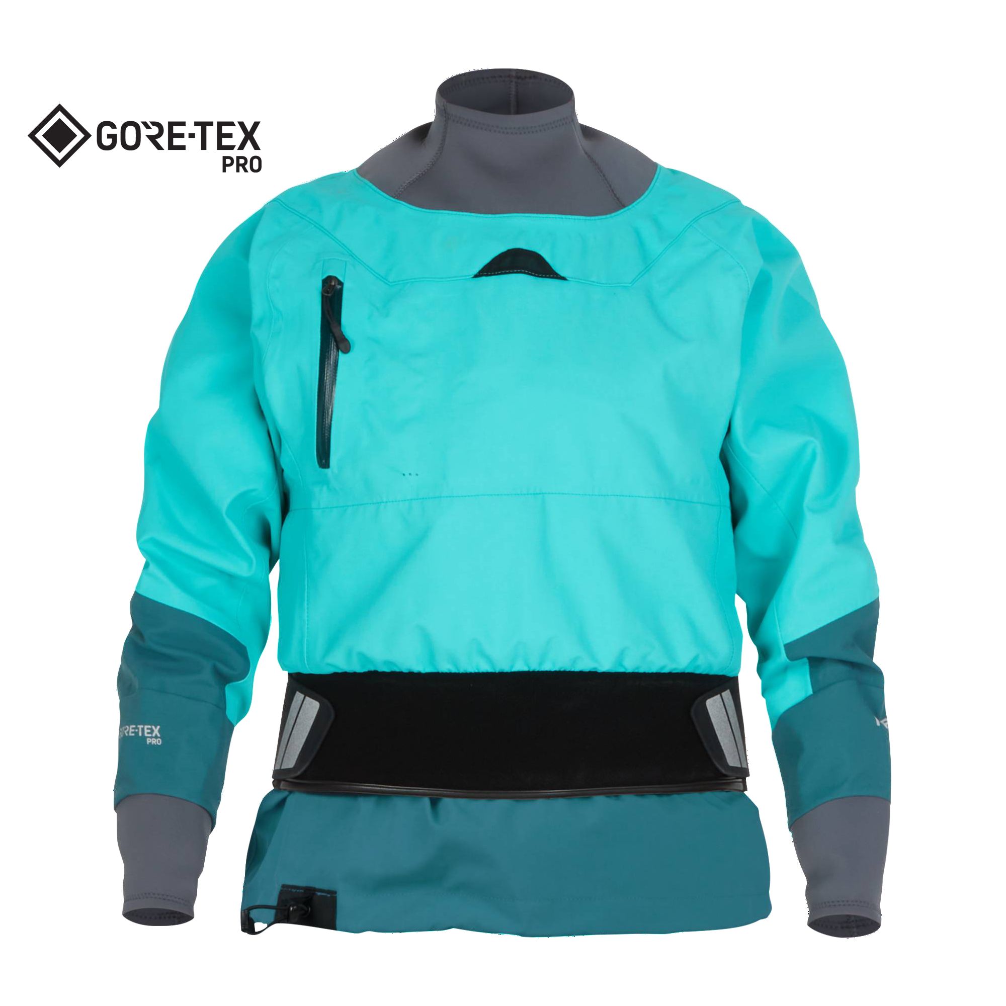 NRS Rev Frauen Gore Tex Pro Mediterranea Aqua Front + Logo NRS Rev Frauen Gore Tex Pro Mediterranea Aqua Front + Logo