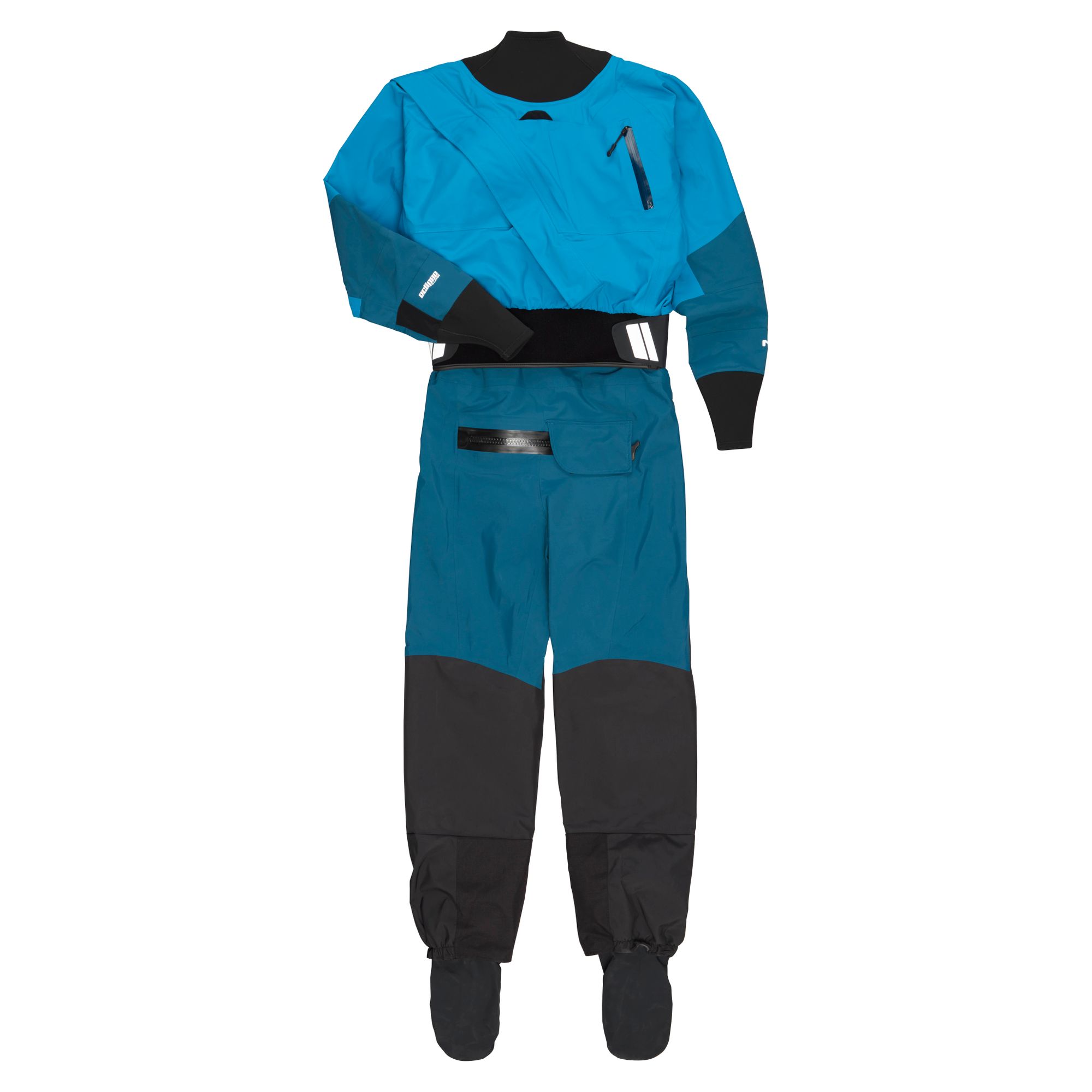 NRS Crux Drysuit 2025 blue front