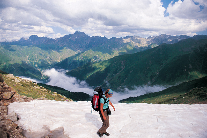 Panorama auf dem Kackar-Trek.