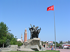 Vater der Türken und Staatsgründer Mustafa Kemal "Atatürk".