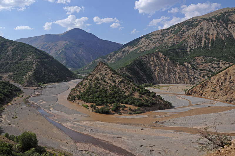 In wenigen Jahren ein See – das Tal des Peri Suyu südlich von Erzurum.