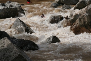 Der Ermenek bei Hochwasser nahe Dumlugöze.